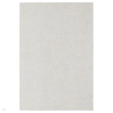 Washable Avior AVI00 Modern Plain Durable Easy-Care Textured Loop Pile Polyester Flatweave Mottled Cream Rug