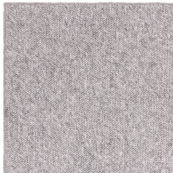 Washable Boden Modern Plain Bobble Textured Durable Soft-Touch Tonal Space-Dyed Polyester Lopped Pile Flatweave Grey Rug-Asiatic Carpets-Rug Love - The Most Loved Rug Store