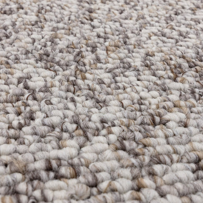 Washable Boden Modern Plain Bobble Textured Durable Soft-Touch Tonal Space-Dyed Polyester Lopped Pile Flatweave Stone Grey Rug-Asiatic Carpets-Rug Love - The Most Loved Rug Store