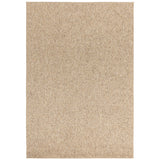 Washable Boden Modern Plain Bobble Textured Soft-Touch Polyester Flatweave Sand Rug