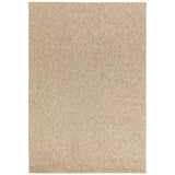 Washable Boden Modern Plain Bobble Textured Soft-Touch Polyester Flatweave Sand Rug
