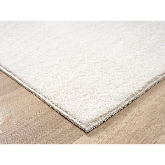 Washable Comfy Plain CMF00 Cream Runner-Desire Rugs-Rug Love - The Most Loved Rug Store