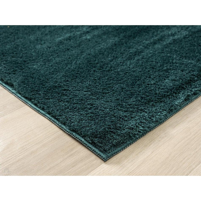 Washable Comfy Plain CMF00 Emerald Runner-Desire Rugs-Rug Love - The Most Loved Rug Store
