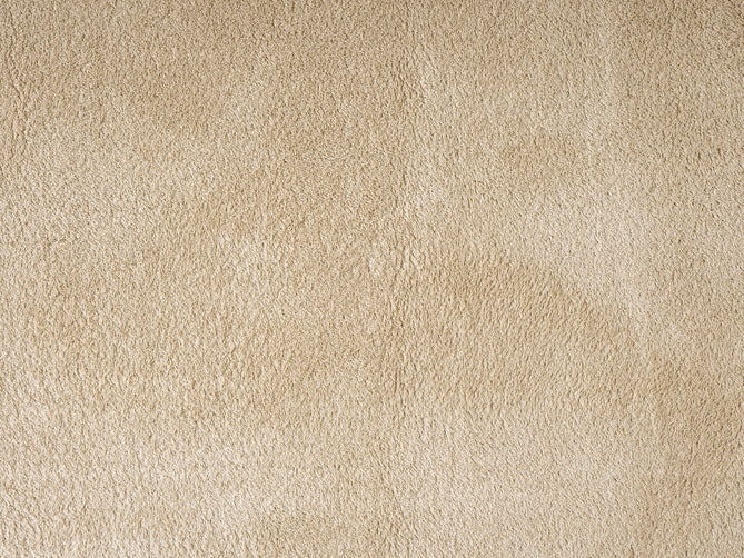 Washable Comfy Plain CMF00 Light Beige Round Rug