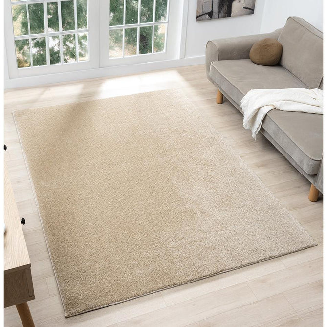 Washable Comfy Plain CMF00 Light Beige Rug-Desire Rugs-Rug Love - The Most Loved Rug Store