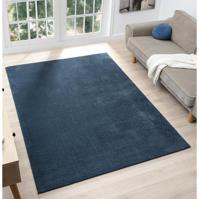 Washable Comfy Plain CMF00 Navy Rug-Desire Rugs-Rug Love - The Most Loved Rug Store