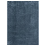 Washable Comfy Plain CMF00 Navy Rug