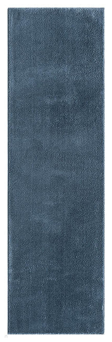 Washable Comfy Plain CMF00 Navy Runner-Desire Rugs-Rug Love - The Most Loved Rug Store