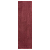 Washable Comfy Plain CMF00 Red Runner