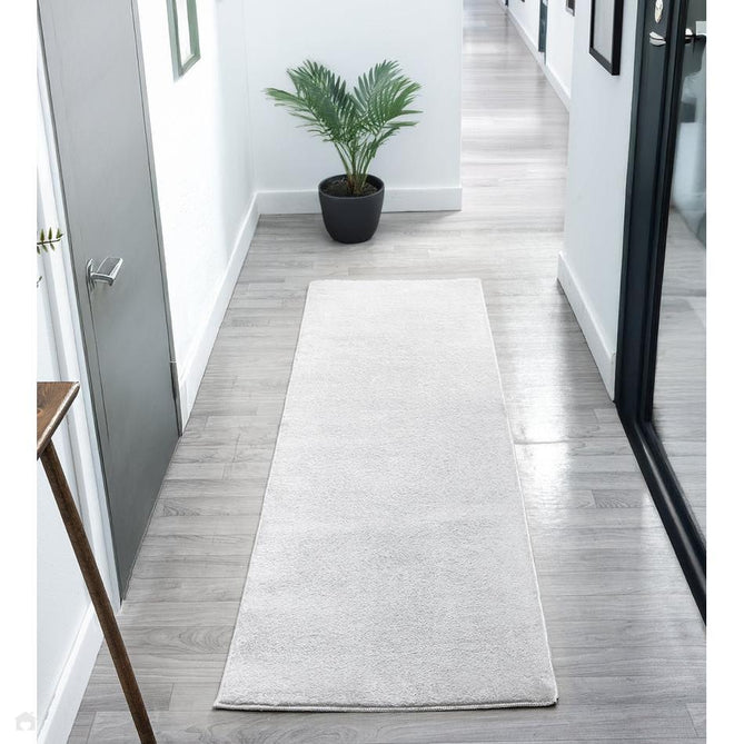 Washable Comfy Plain CMF00 Silver Rug-Desire Rugs-Rug Love - The Most Loved Rug Store