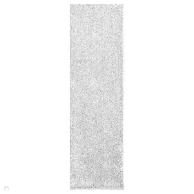 Washable Comfy Plain CMF00 Silver Rug-Desire Rugs-Rug Love - The Most Loved Rug Store