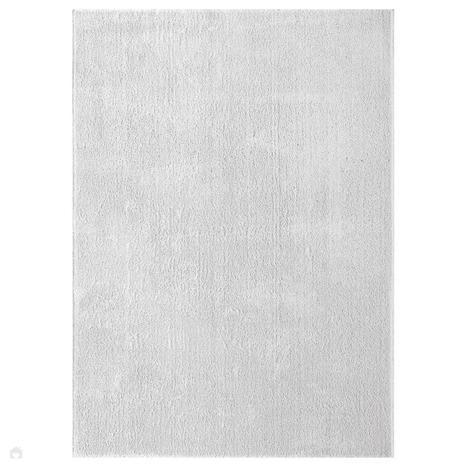 Washable Comfy Plain CMF00 Silver Rug-Desire Rugs-Rug Love - The Most Loved Rug Store