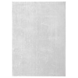 Washable Comfy Plain CMF00 Silver Rug