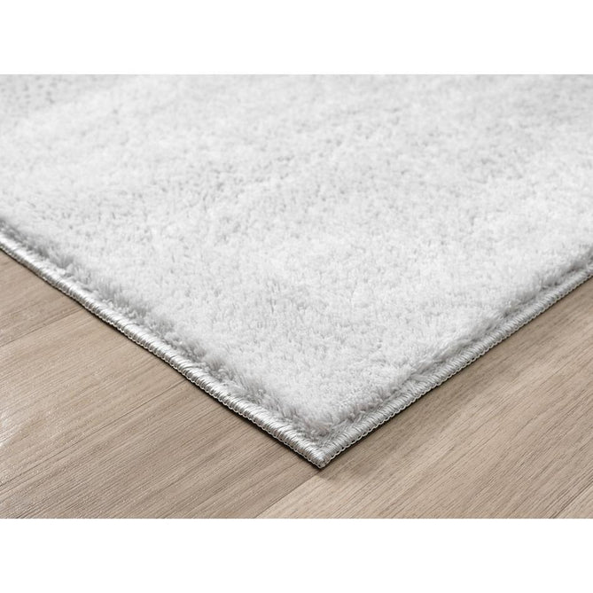 Washable Comfy Plain CMF00 Silver Runner-Desire Rugs-Rug Love - The Most Loved Rug Store