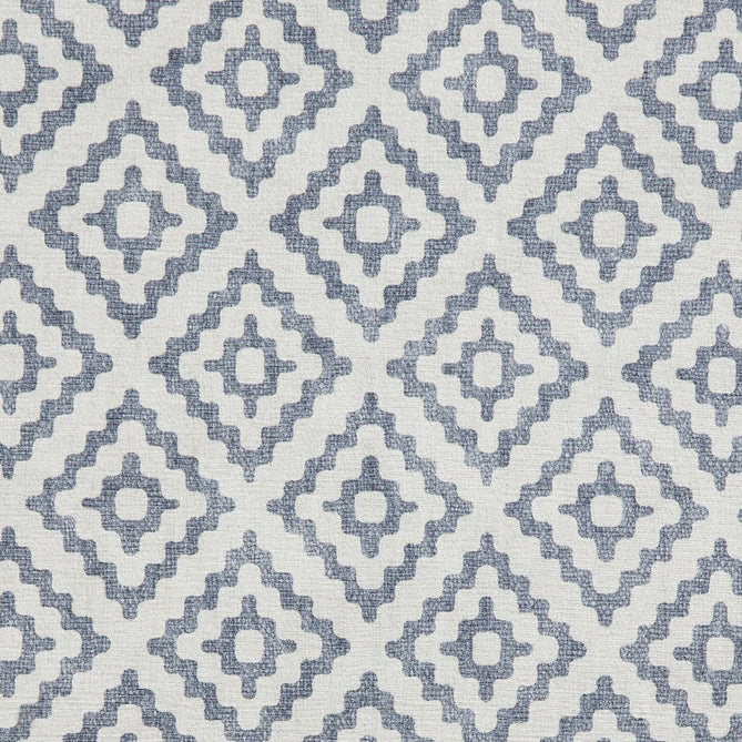 Washable Coral H1058 Modern Geometric Lightweight Printed Polyester Flatweave Blue Runner-Think Rugs-Rug Love - The Most Loved Rug Store
