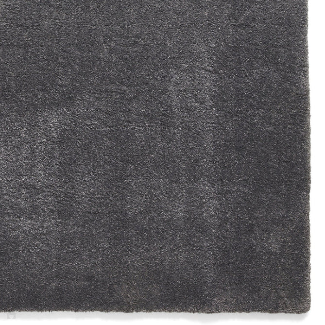Washable Cove Modern Tonal Plain Soft-Touch Textured Sleek Low Profile Polypropylene Shaggy Pile Charcoal Grey Rug-Think Rugs-Rug Love - The Most Loved Rug Store