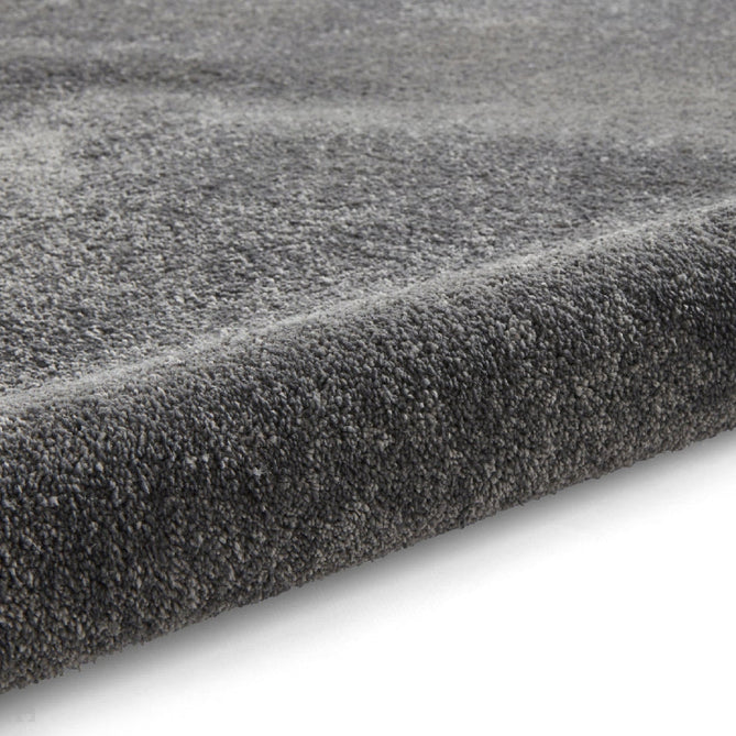 Washable Cove Modern Tonal Plain Soft-Touch Textured Sleek Low Profile Polypropylene Shaggy Pile Charcoal Grey Rug-Think Rugs-Rug Love - The Most Loved Rug Store