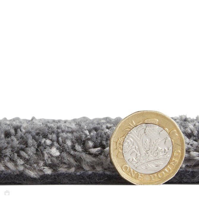 Washable Cove Modern Tonal Plain Soft-Touch Textured Sleek Low Profile Polypropylene Shaggy Pile Charcoal Grey Rug-Think Rugs-Rug Love - The Most Loved Rug Store