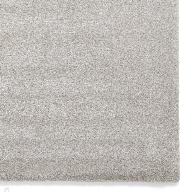 Washable Cove Modern Tonal Plain Soft-Touch Textured Sleek Low Profile Polypropylene Shaggy Pile Silver Rug-Think Rugs-Rug Love - The Most Loved Rug Store