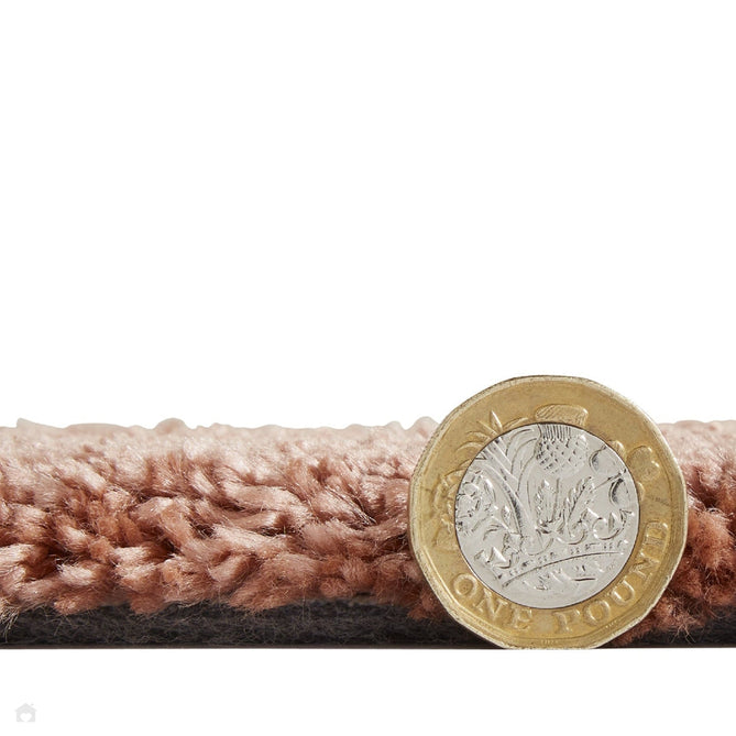 Washable Cove Modern Tonal Plain Soft-Touch Textured Sleek Low Profile Polypropylene Shaggy Pile Terracotta Rug-Think Rugs-Rug Love - The Most Loved Rug Store