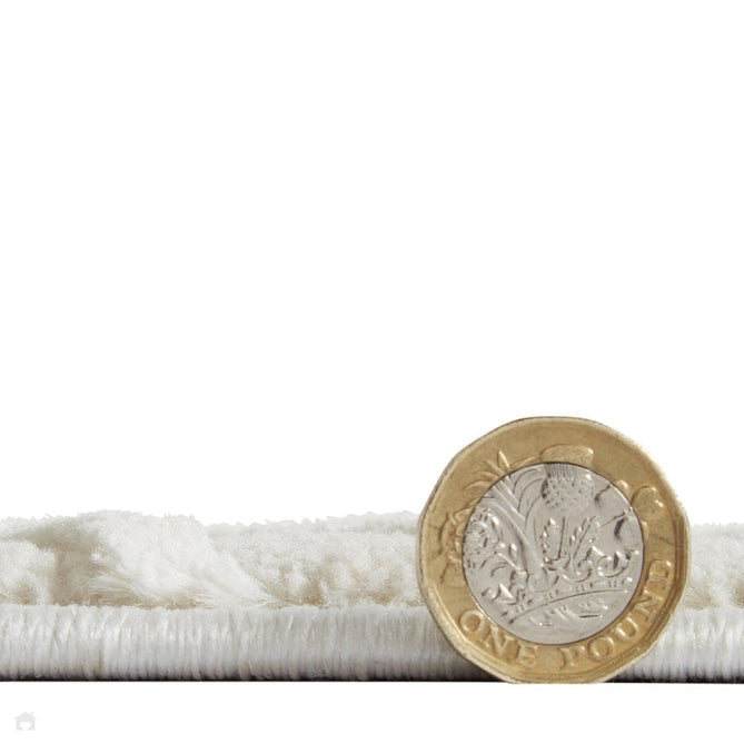 Washable Flores 1924 Modern Super-Soft Spiral Textured Eco-Friendly Recycled Polyester Pile Cream/Ivory Rug 160 x 230 cm-Shop Returns-Rug Love - The Most Loved Rug Store