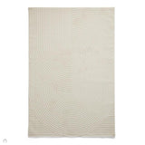 Washable Flores 1924 Modern Super-Soft Spiral Textured Eco-Friendly Recycled Polyester Pile Cream/Ivory Rug 160 x 230 cm