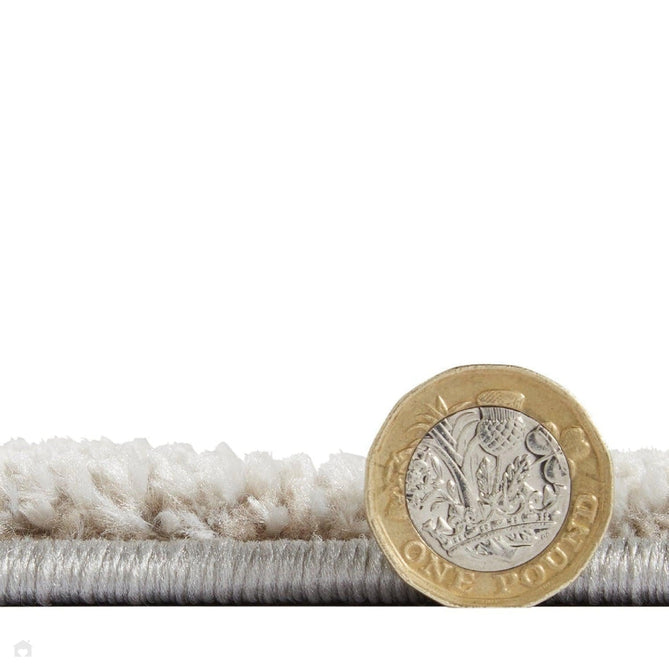 Washable Flores 1925 Modern Floral Leaf Verdant Soft-Touch Textured Carved Hi-Lo Eco-Recycled Polyester Grey/Cream/Beige Rug-Think Rugs-Rug Love - The Most Loved Rug Store