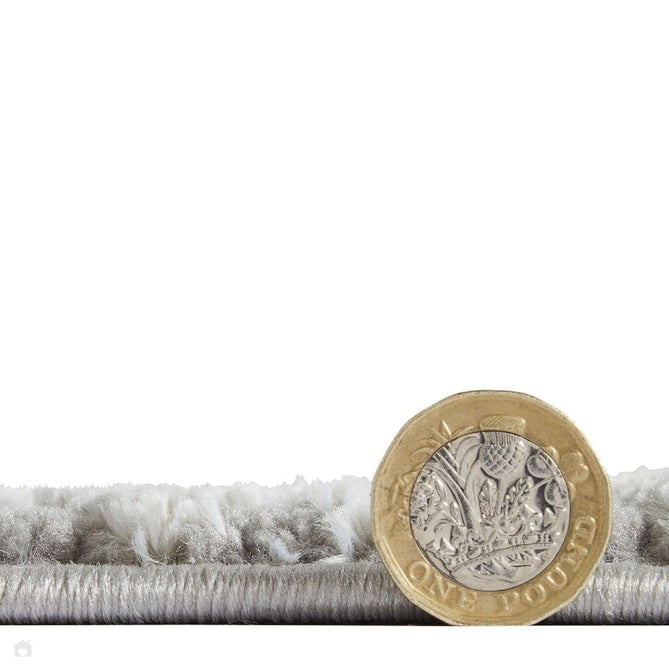 Washable Flores 1930 Modern Plain Tonal Lines Soft-Touch Textured Carved Hi-Lo Eco-Recycled Polyester Grey/Cream Rug-Think Rugs-Rug Love - The Most Loved Rug Store