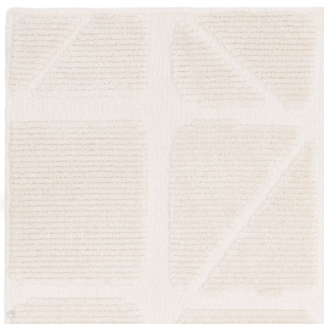 Washable Freja Method Modern Abstract Soft-Touch Hi-Low Ribbed Textured Flatweave Ivory Rug-Asiatic Carpets-Rug Love - The Most Loved Rug Store
