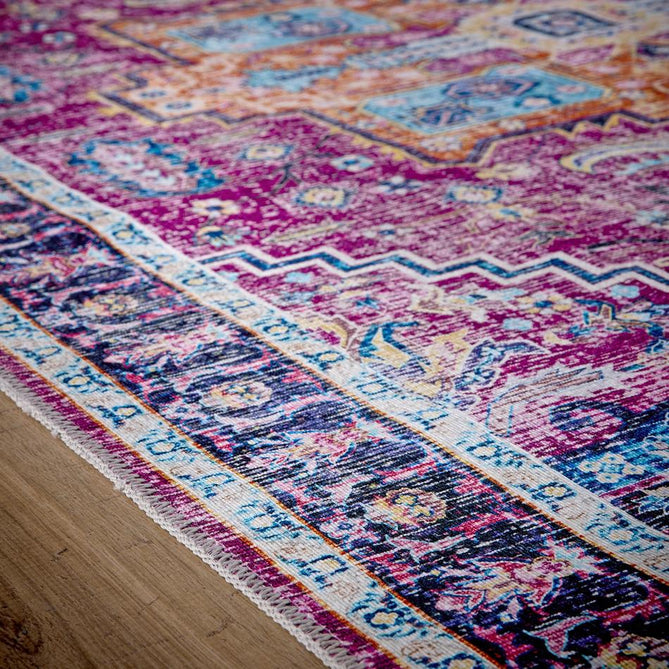 Washable Granada Ruby Red Rug-Origins-Rug Love - The Most Loved Rug Store
