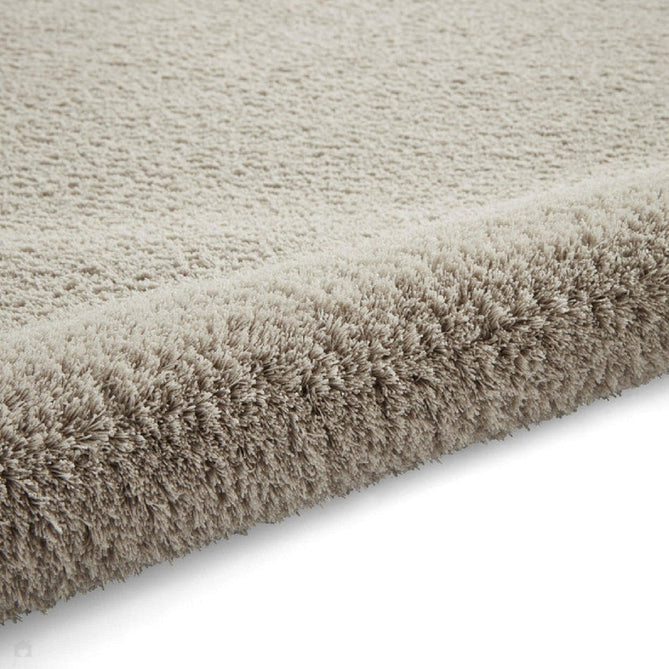 Washable Kara Modern Plain Tonal Shimmer Soft-Touch Textured Eco-Recycled Polyester Sleek Low Profile Shaggy Pile Silver Rug-Think Rugs-Rug Love - The Most Loved Rug Store