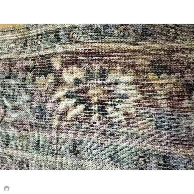 Washable Kaya Lila KY12 Traditional Persian Vintage Distressed Floral Durable Chenille Polyester Flatweave Beige/Red Pink/Blue/Cream/Multicolour Rug-Asiatic Carpets-Rug Love - The Most Loved Rug Store