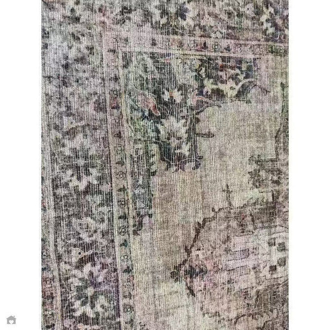 Washable Kaya Lila KY12 Traditional Persian Vintage Distressed Floral Durable Chenille Polyester Flatweave Soft Beige/Red Pink/Blue/Cream/Multicolour Rug-Asiatic Carpets-Rug Love - The Most Loved Rug Store