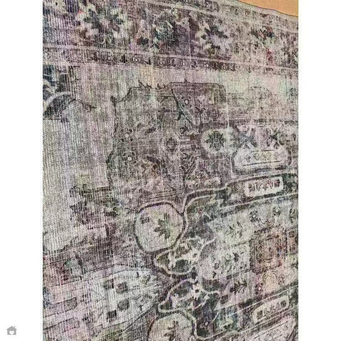 Washable Kaya Lila KY12 Traditional Persian Vintage Distressed Floral Durable Chenille Polyester Flatweave Soft Beige/Red Pink/Blue/Cream/Multicolour Rug-Asiatic Carpets-Rug Love - The Most Loved Rug Store