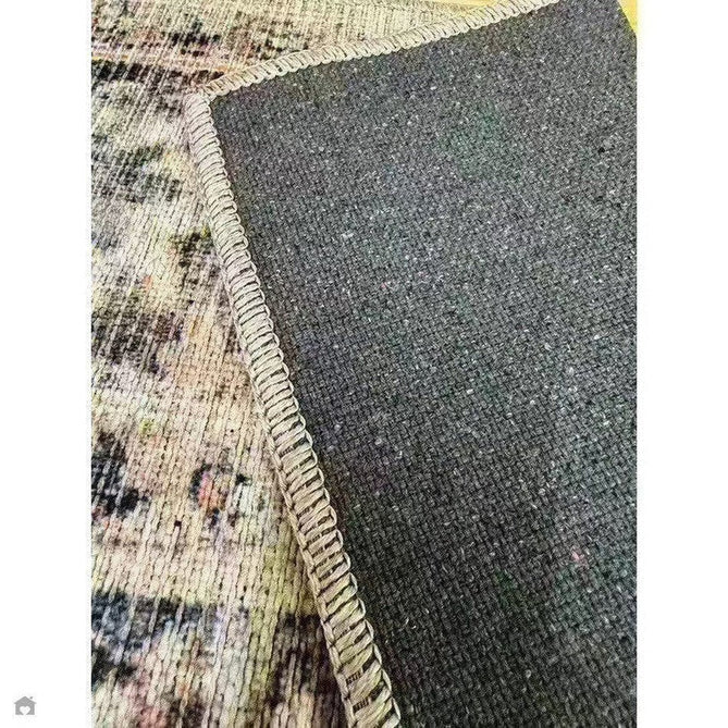 Washable Kaya Lila KY12 Traditional Persian Vintage Distressed Floral Durable Chenille Polyester Flatweave Soft Beige/Red Pink/Blue/Cream/Multicolour Rug-Asiatic Carpets-Rug Love - The Most Loved Rug Store