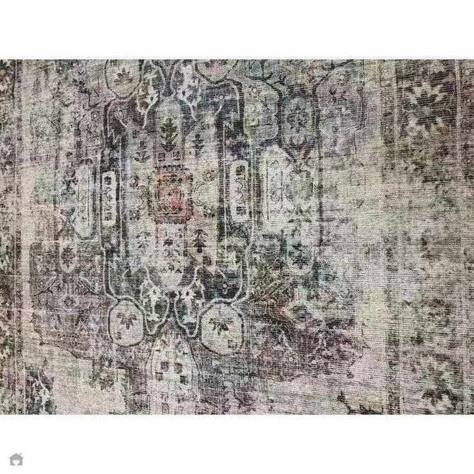 Washable Kaya Lila KY12 Traditional Persian Vintage Distressed Floral Durable Chenille Polyester Flatweave Soft Beige/Red Pink/Blue/Cream/Multicolour Rug-Asiatic Carpets-Rug Love - The Most Loved Rug Store