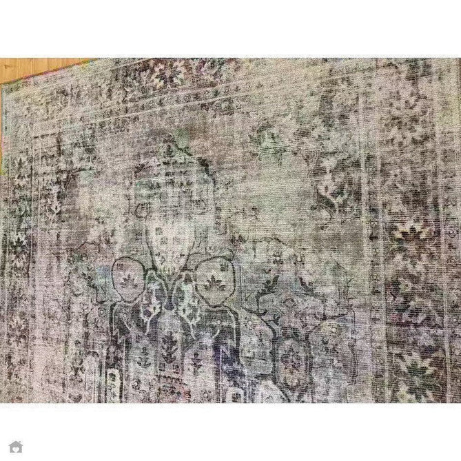 Washable Kaya Lila KY12 Traditional Persian Vintage Distressed Floral Durable Chenille Polyester Flatweave Soft Beige/Red Pink/Blue/Cream/Multicolour Rug-Asiatic Carpets-Rug Love - The Most Loved Rug Store