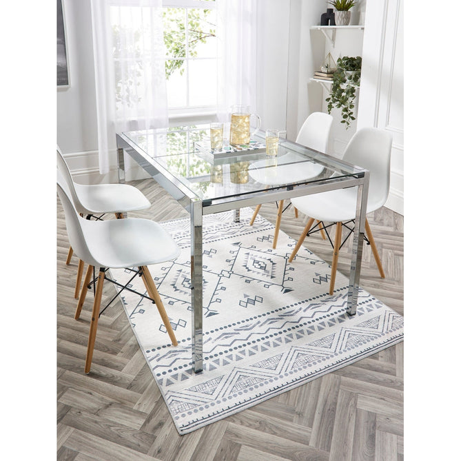 Washable Nomad Flatweave Grey Rug-Origins-Rug Love - The Most Loved Rug Store