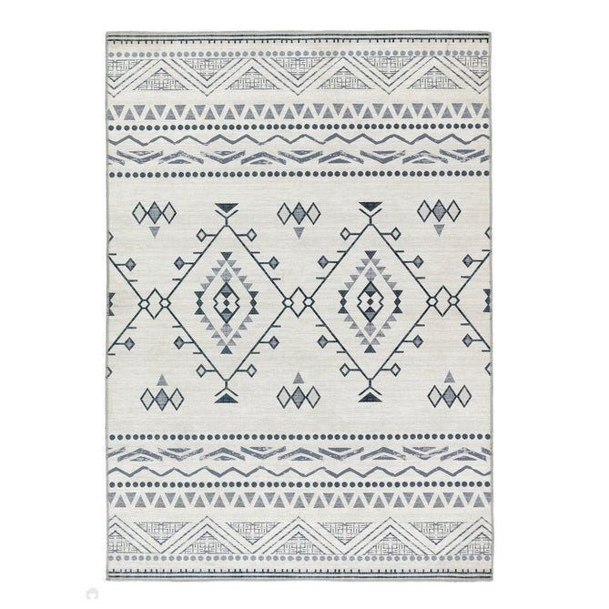 Washable Nomad Flatweave Grey Rug-Origins-Rug Love - The Most Loved Rug Store