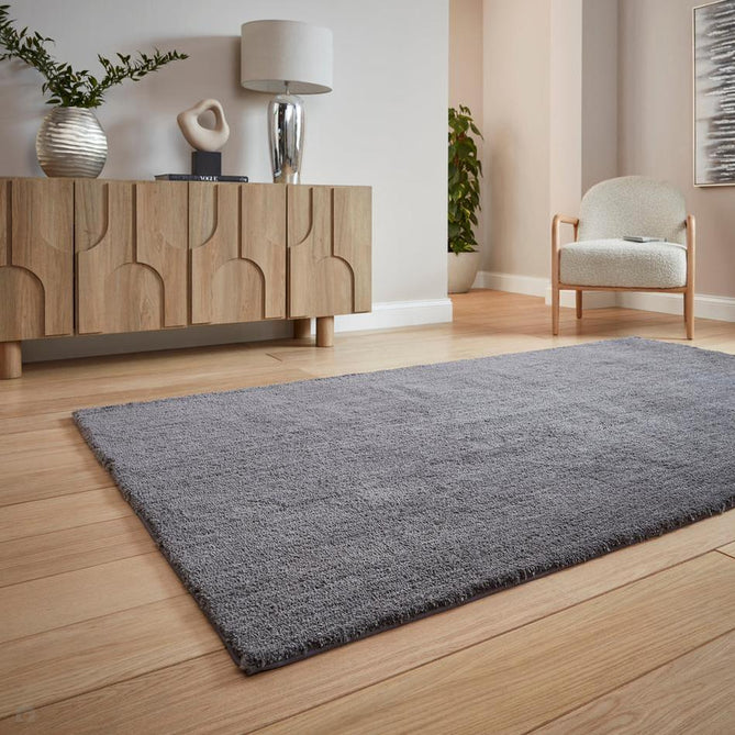 Washable Riviera B483 Grey Rug-Think Rugs-Rug Love - The Most Loved Rug Store