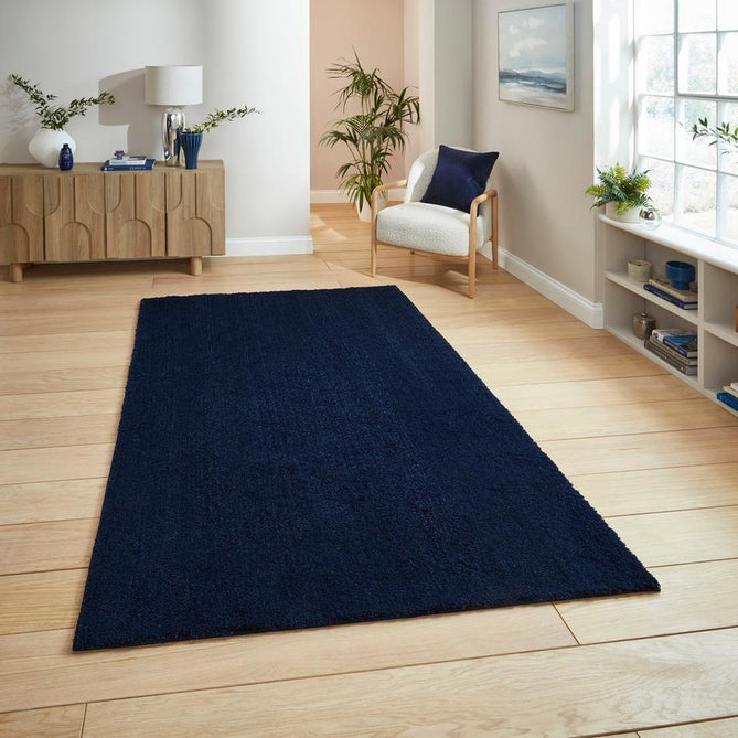 Washable Riviera B483 Navy Rug-Think Rugs-Rug Love - The Most Loved Rug Store