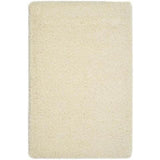 Washable Shaggy Ivory Rug