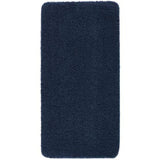 Washable Shaggy Midnight Blue Runner