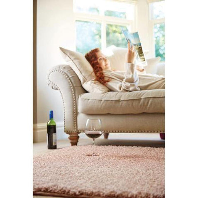 Washable Shaggy Nude Pink Rug-Origins-Rug Love - The Most Loved Rug Store