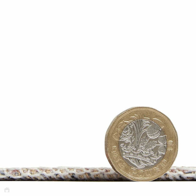 Washable Tabriz H1156 Traditional Vintage Distressed Medallion Border Textured Lightweight Printed Polyester Flatweave Red Rug-Think Rugs-Rug Love - The Most Loved Rug Store