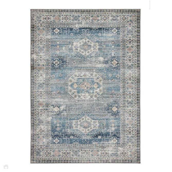Washable Venice Blue Rug-Origins-Rug Love - The Most Loved Rug Store