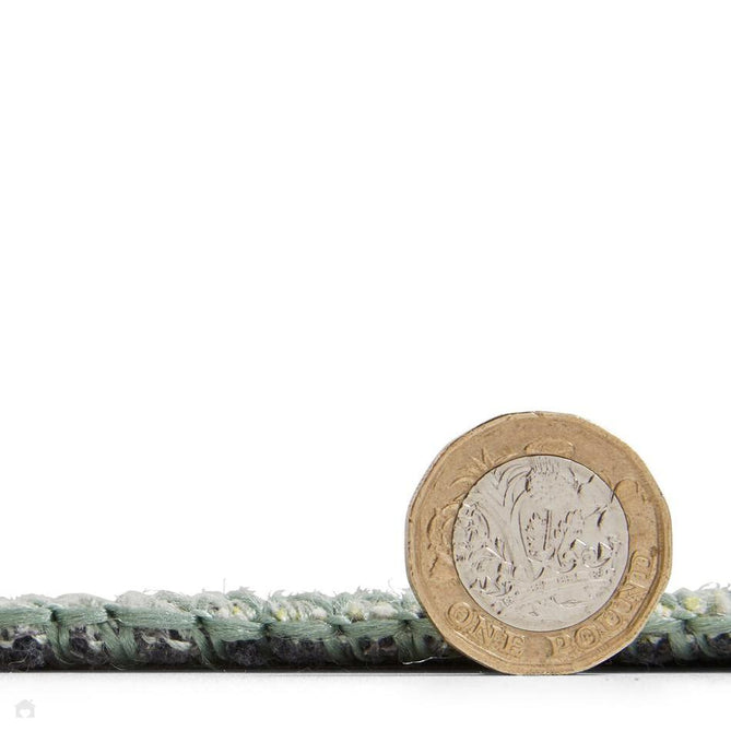 Washable Zahra S0063 Traditional Vintage Distressed Medallion Border Soft Textured Digitally Printed Lightweight Textured Polyester Flatweave Sage Green/Ivory/Grey Rug-Think Rugs-Rug Love - The Most Loved Rug Store