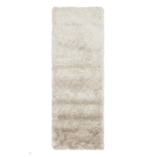 Whisper Super-Soft Fine Yarn Silky Shimmer Polyester Plain Shaggy Champagne Rug-Asiatic Carpets-Rug Love - The Most Loved Rug Store