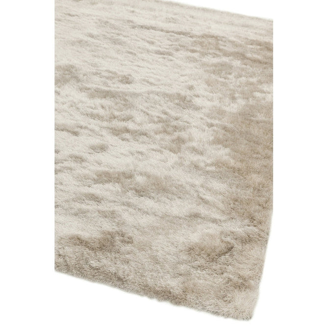 Whisper Super-Soft Fine Yarn Silky Shimmer Polyester Plain Shaggy Champagne Rug-Asiatic Carpets-Rug Love - The Most Loved Rug Store