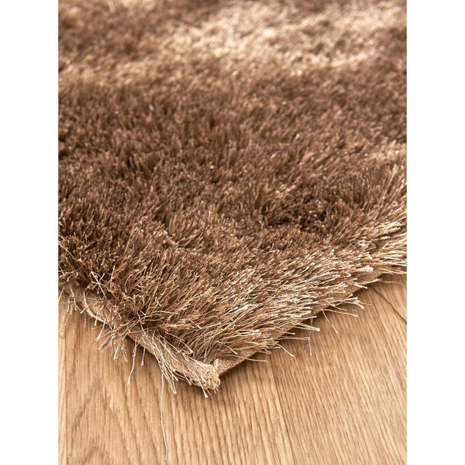 Whisper Super-Soft Fine Yarn Silky Shimmer Polyester Plain Shaggy Mocha Rug-Asiatic Carpets-Rug Love - The Most Loved Rug Store